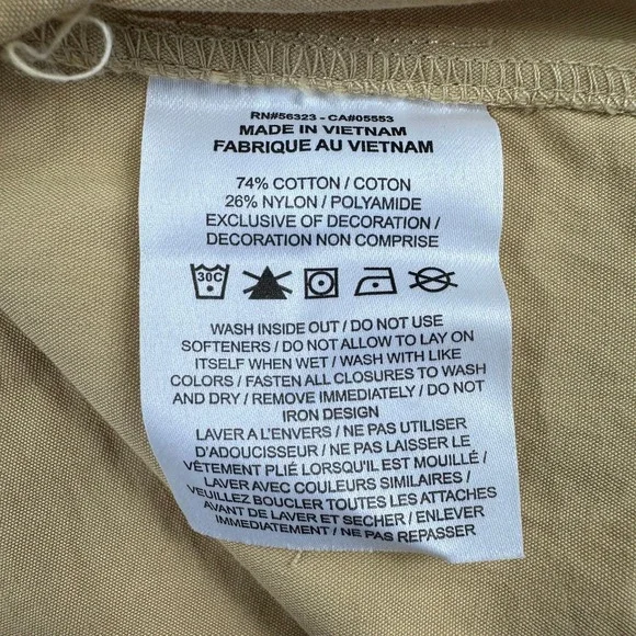 Nike Life Utility Vest Mens Large Sesame Beige Fishing Cargo FN3214-252 NEW - Picture 5 of 5